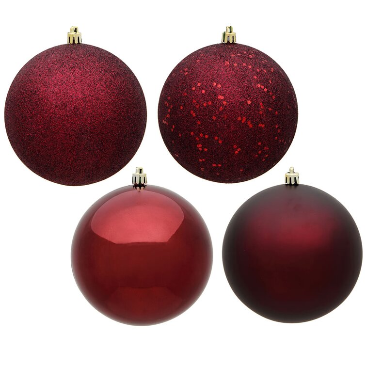 Kit Bolas Natalinas Decoração para Natal 50 Peças