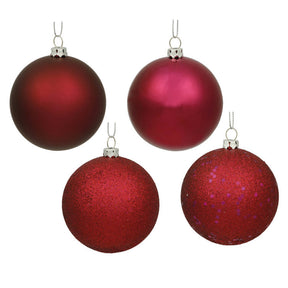 Kit Bolas Natalinas Decoração para Natal 50 Peças