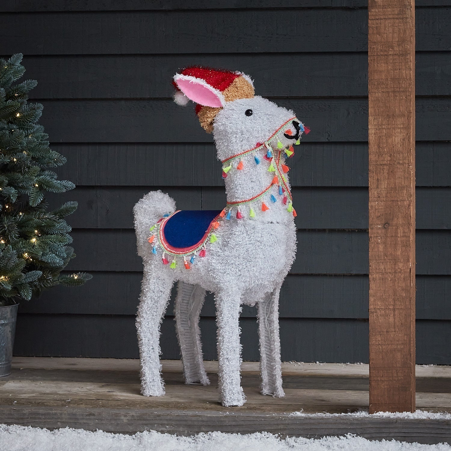 Figura de Natal de Alpaca