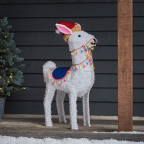 Figura de Natal de Alpaca