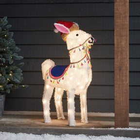 Figura de Natal de Alpaca