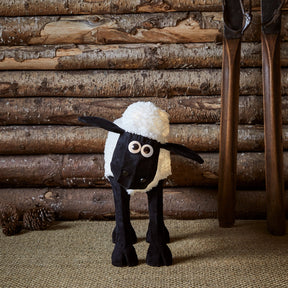 Figura de Natal Ovelha Negra iluminada ( Shaun the Sheep )