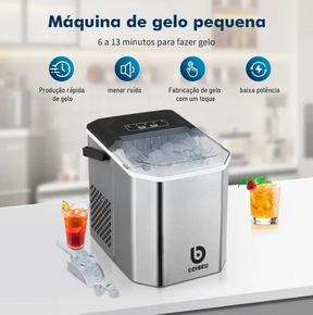 Smartice - Maquina de Gelo Portátil - Queima Estoque Ano Novo Decora Lar