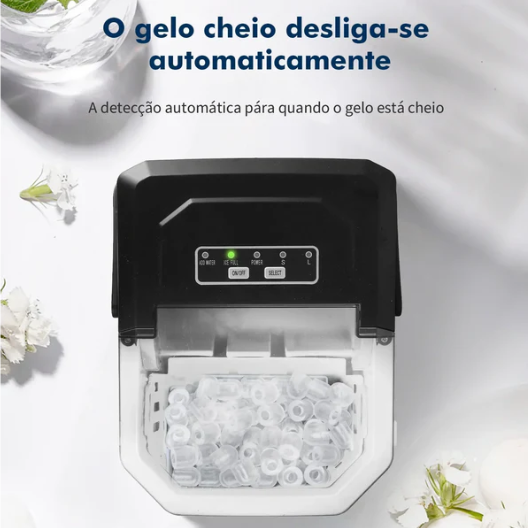 Smartice - Maquina de Gelo Portátil - Queima Estoque Ano Novo Decora Lar