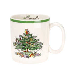 Kit 04 Caneca de Porcelanato - Estampa Árvore de Natal