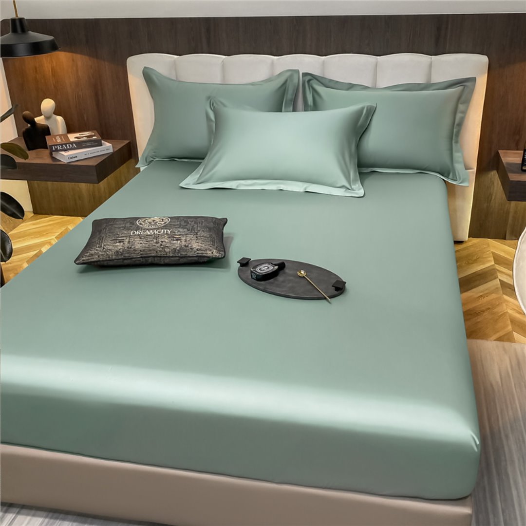 Conjunto de Roupa de Cama Saintelle Luxo em Algodão Egípcio